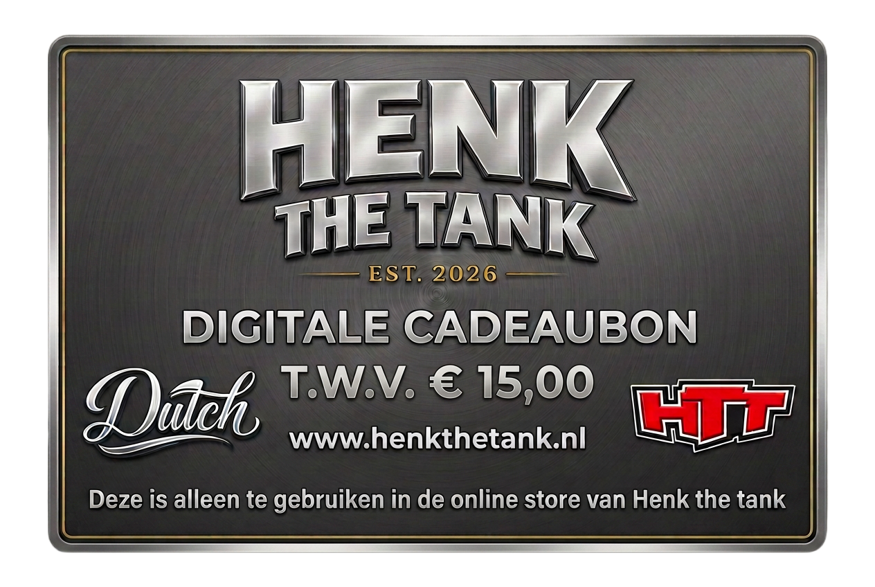 Henk the Tank Giftbon