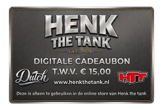 Henk the Tank Giftbon