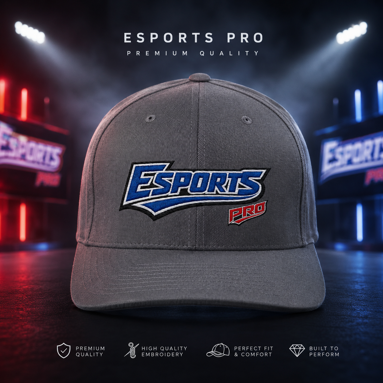 Esports Pro Structured Cap | Henk The Tank