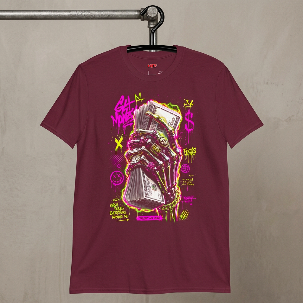 HTT Streetwear Hustle T-Shirt | Henk The Tank
