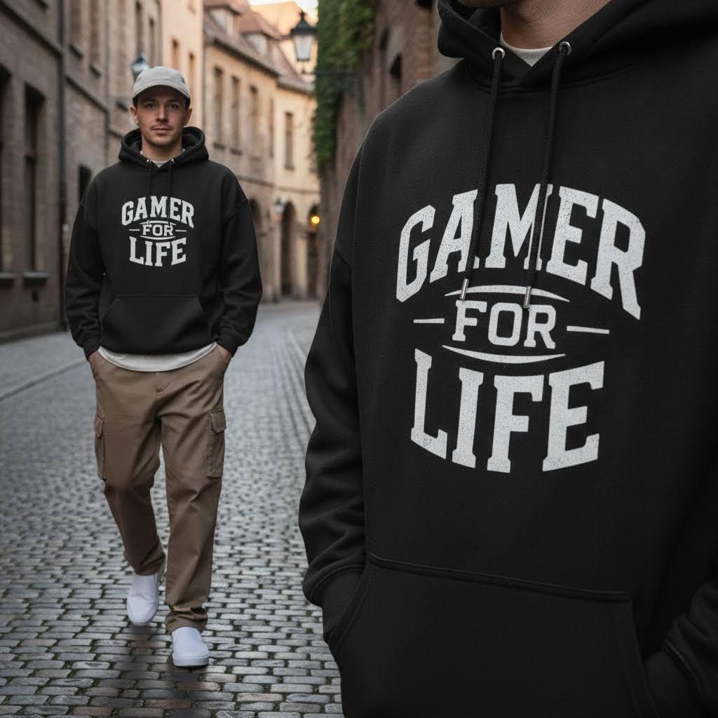 Gamer for Life Hoodie – Unisex Heavy Blend