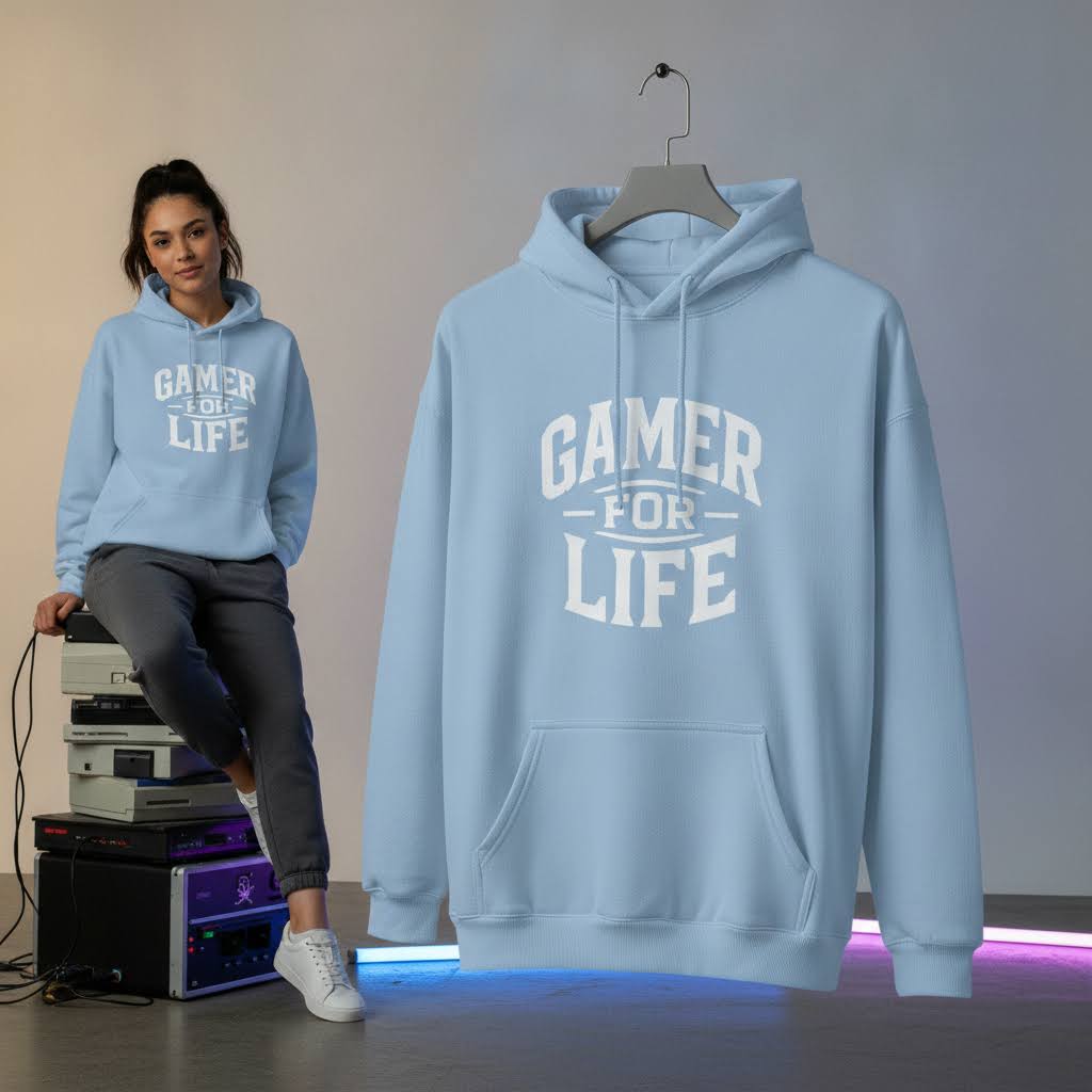 Gamer for Life Hoodie – Unisex Heavy Blend