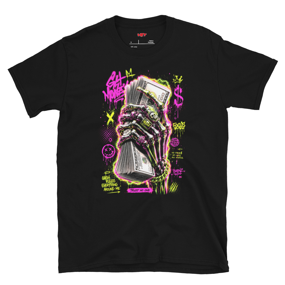 HTT Streetwear Hustle T-Shirt | Henk The Tank