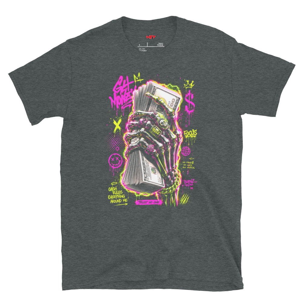 HTT Streetwear Hustle T-Shirt | Henk The Tank