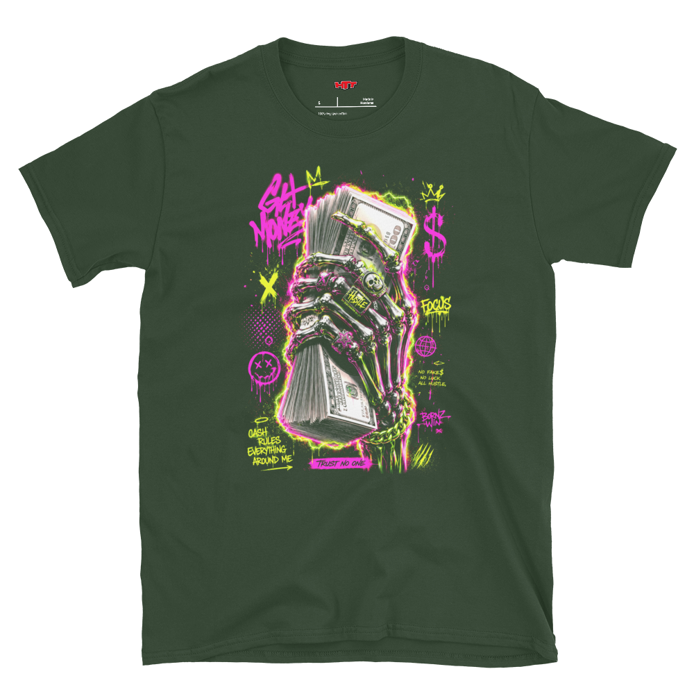 HTT Streetwear Hustle T-Shirt | Henk The Tank