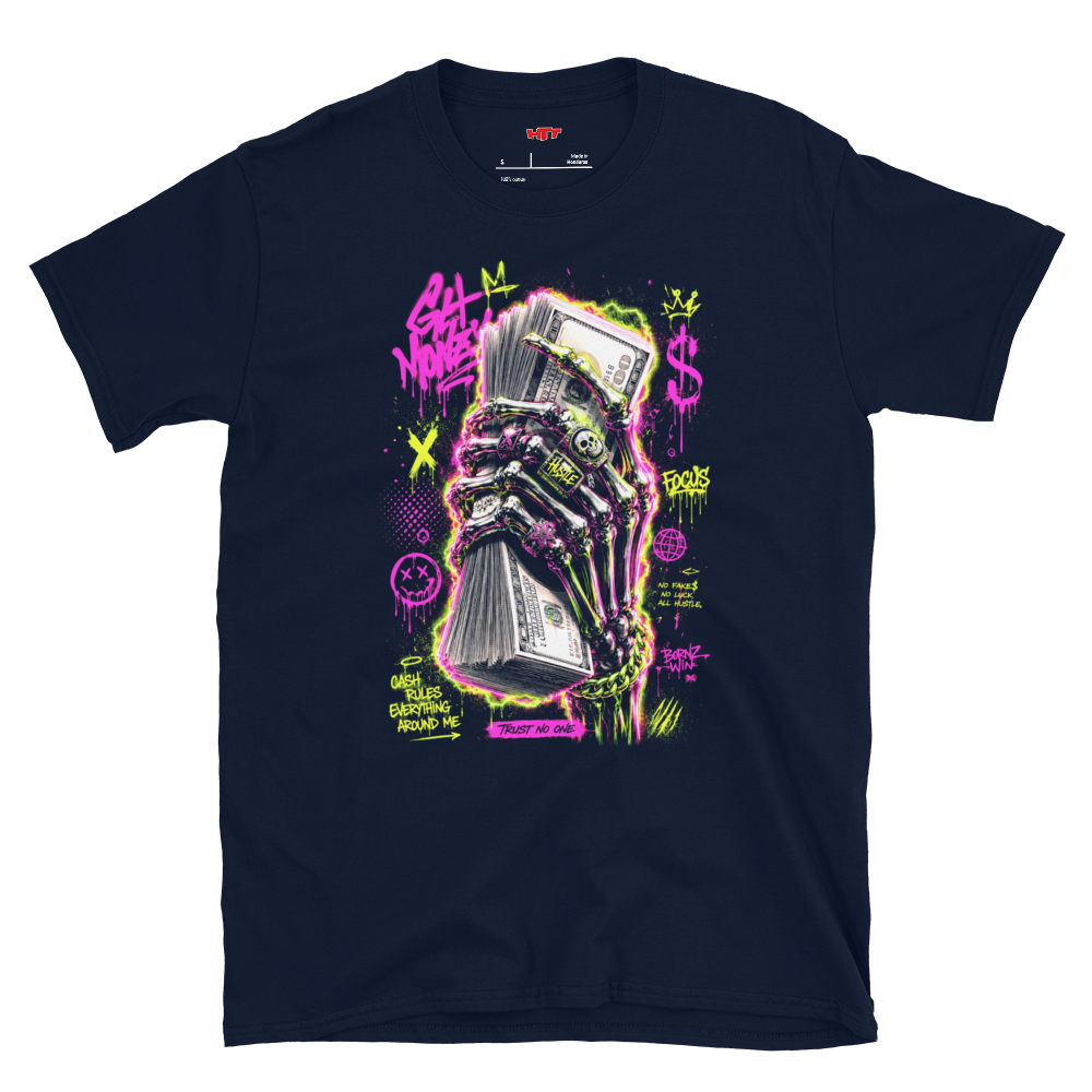 HTT Streetwear Hustle T-Shirt | Henk The Tank