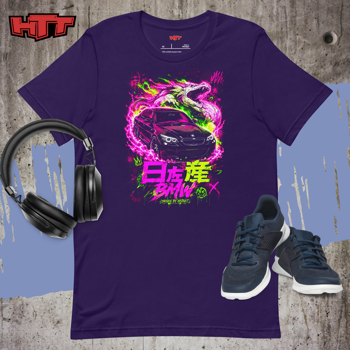 HTT streetwear car  T-Shirt | Henk The Tank